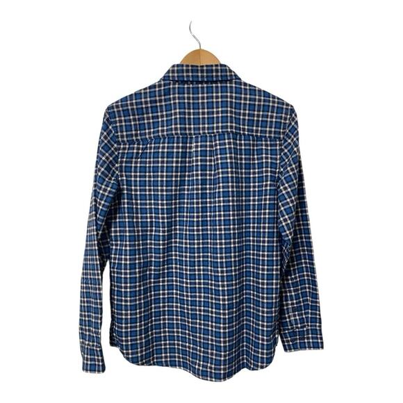 Prana Men's Los Feliz Blue Long Sleeve Flannel Shirt NEW Size Small Standard Fit - Picture 2 of 6